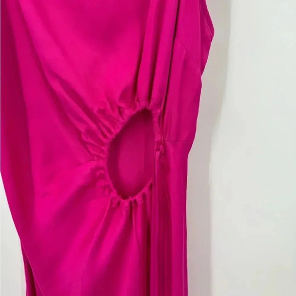 NEW Farm Rio Slip Midi Pink Dress Size Large B546 - Picture 3 of 4